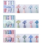 마카 마커 펜 4pcs 모네 색상 형광  립스틱 디자인 그리기 : 문래글로벌