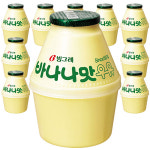 빙그레 우유 바나나, 240ml, 10개 : 주식회사 성도물류