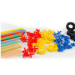 매직크레스틱 창의블럭 864   빨대블럭 영재학습 : 아이스팀몰