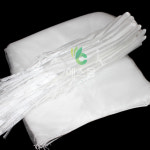 다용도 농산물망 백색망 15 x 35cm (25매) 메주망 육수망 다시망 양파망 건조 야채보관 문어망 과일망 수박망 : 세원비닐