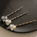 제이로렌 진주 세송이 큐빅 실핀 : 제이로렌