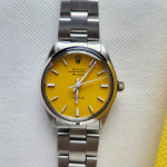 롤렉스 에어킹 옐로우 5500 오토매틱 BY워치매니아샵 : 워치매니아샵