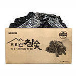 꾸버스 국내산 최고급 백탄 지리산 참숯 10kg 바베큐숯 캠핑 펜션 업소용 구이용 박스숯 : 꾸버스