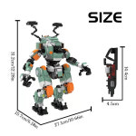 MOC 메카닉 타이탄폴 BT7274 호환블럭 : 봉봉하오