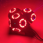 LED 3구 무빙라이트 HN-743 무대특수조명 클럽 나이트 주점 노래방 : 우림미디어