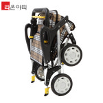 라온아띠 성인용 보행보조차 KCS-303 실버카 할머니 유모차 보행기 롤러레이터 효도선물 : 고은 KOEUN
