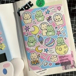 히히클럽 달토끼 칼선 씰 스티커 : 프롭프롬 PropsFrom