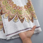 자가드원단 자가드천 Kalume 아프리카 브로케이드 자카드 레이스 원단 수 놓은 프랑스어 얇은 명주 나이지리아 봉제 H2879 : 텐텐 패밀리