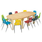 삼성교구 무늬 열린학습대 1조 PP다리 67cm / 초등학생 학원책상 : 동화오피스