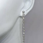 다이아몬드 침귀걸이(14k 4.55g GDR-J1473변) : gemflower