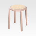 마이엘 라라스툴 파스텔 라탄 벤치 인테리어 화장대의자 : 티오피퍼니처