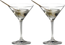 리델 Riedel Vinum Martini Glass 2개세트 정품 직배송 와인잔 양주잔 언더락 마티니 칵테일잔 : 마켓위즈