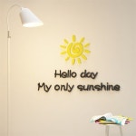 태양 풍선 레터링 스티커 유치원 교실 영어 학원 학교 도서관 카페 아이방 벽 장식 환경 구성 : 하니즈컴퍼니