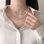 유기견후원 레이어드 초커 미니 진주목걸이 14 : 퍼피띵