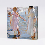 목욕시간 - 호아킨 소로야 Joaquin Sorolla /캔버스판넬 /30x30 : 8 plus 1