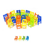 재미존 의자의탑 28pcs 보드게임 의자쌓기 놀이 : 모래알마켓