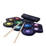 전자드럼 패드 휴대용 연습용 롤 전자드럼 디지털 : 조선만물상점