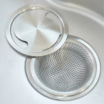 NEW 싱크대 배수구망 주방 음식물 거름망 올 스텐304 배수구 씽크대망 국산 : 스텐팩토리