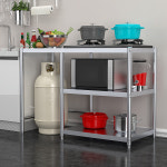 업소용 조리대 이동식 스텐 작업대 포장 데스크 위생 : 랄라코리아