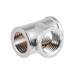 호환 G1/4 스레드 3 웨이 T 모양 피팅 분배기 어댑터 컴퓨터 PC 물 냉각 시스템에 황동 : 당신이원하는모든것-당원모