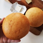 천연 발효종 햄버거 번 3개입 숙성 빵 버터 패티 냉동 Bun 대량 구매 : 공간의감각