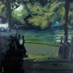 임기솔 유화 [기숙사 앞 계단] : LIM painter