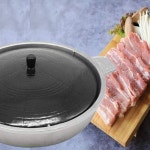 맥반석 솥뚜껑 불판 냉삼 무쇠판 고기굽는판 : 엠스스토어
