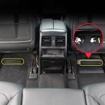 호환 후면 에어컨 벤트 아웃렛 메르세데스 벤츠 ML350 320 2012 GLE W166 쿠페 C292 GLS GL X166 amg 액세서리 : MomsMomo