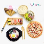 리틀빅키즈 주제별 역할놀이 음식주방 세계 여러나라 음식1 : 그린에듀