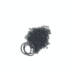 주방 50pcs 검정색 O 링 개스킷 CS 1.2mm OD 5mm  48mm NBR 자동차 니트릴 고무 원형 형 부식 내유성 씰 와셔 : 다담아몰.