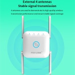 기가와이파이 TISHRIC LV-AC24 듀얼 밴드 2.4G / 5G 라우터 무선 장거리 리피터 와이파이 신호 증폭기 익스텐더 부스터 홈 오피스... 