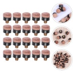 당구큐대 큐 팁 풀 당구 교체 스틱 leatheron 액세서리 나사 머리 용품 휴대용 필요성 스누커 부품 수리 : 늘봄2