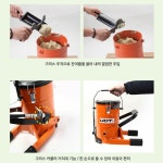 10L 수동 구리스 발펌프 주입기 그리스 건 자가 정비 차수리 소형 중장비 차량 자동차 농용 기계 출장 수리 작업 현장 : 다다공구