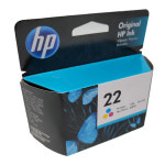HP Deskjet 1402  정품잉크 칼라 5ml  (NO.22) : 정도 유통