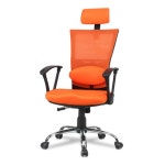 편안한 헤드레스트 기능성 학생 컴퓨터책상 의자 허리편한 : DEZHI