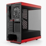 HYTE Y40 ATX 미들타워 케이스 (레드) : 피씨베이스