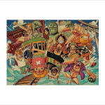 애니메이션 원피스 브로마이드 포스터 인테리어 빈티지 포스터 H1481 : 뻔펀마켓