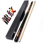 당구 큐 대 포켓 개인 큣 재규어 드래곤 패턴 파란색과 흰색 작 : 더아이니