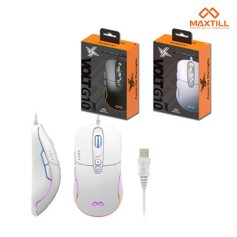 MAXTILL VOLT G10 PRO V2 광축 게이밍 마우스 (화이트) : 지엠샤이몰