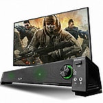 가성비 바 디자인 모니터 하단 블루투스 스피커 인테리어 PC TV : 워니S상점