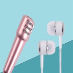 Coms 미니 마이크 스테레오 스마트폰 전용 노래연습 : 글로리아 백화점