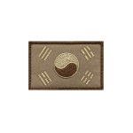 태극기 패치 (전색상) 패치 소방 군인 페치 와팬 와펜 볼트벨크로시스템 : 리얼맨샵
