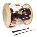 무광카슈선반설장구 선반 설장구 케이스 장구채 : 국악기닷컴