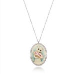 르플리스 루이스웨인 게이샤 네크리스 Louis Wain Geisha Necklace : LE PLUS 르플리스