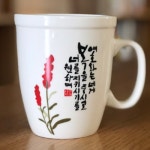꽃을담다 플라워 말씀머그(여호와는 네게복을) : 영광 기독교 백화점