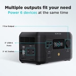 태양열 발전기 에코플로우 휴대용 발전소 리버 미니 백업 리튬 배터리 급속 충전 야외 캠핑용 태양광 : 늘봄2