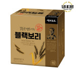쌍계 명차 김동곤 명인 블랙 티백 대용량 40 보리차 : chakhanstore