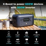 태양열 발전기 에코플로우 휴대용 발전소 리버 미니 백업 리튬 배터리 급속 충전 야외 캠핑용 태양광 : 늘봄2