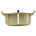 국산 양수 양푼 양은 냄비 식당용 업소용 김치 돼지 라면 찌개 냄비 28cm : 구스벨