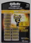 질레트 프로쉴드 옐로우 면도날 12입 (퓨전 모두 호환) : 빅체인지